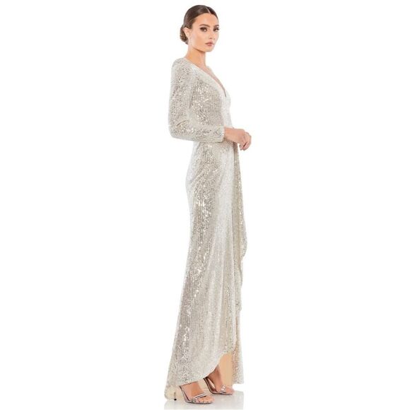 Mac Duggal Sequin Evening Gown size 4 - Picture 4 of 12